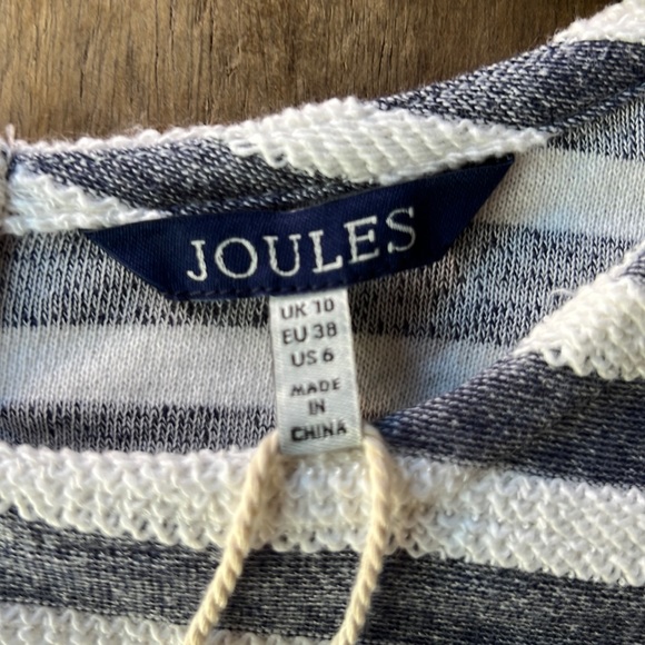 Joules striped zip-up top, size 6 US - Picture 6 of 9
